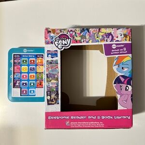 Mlp Reader Collection My Little Pony | Other | My Little Pony Electronic Reader And 8book 8 ...